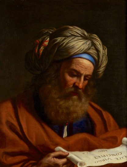 The Prophet Isaiah, Benedetto Gennari, 17th century, Burghley collection