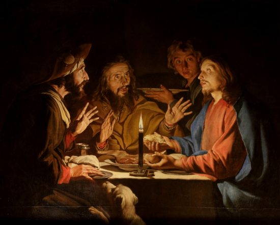 Supper at Emmaus, Matthias Stom, 1633-1639