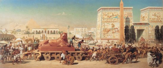 Israel in Egypt, Edward Poynter, 1867, Guidhall Art Gallery